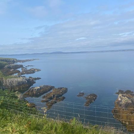 Unique luxurious cabin on sea view working croft Garrabost Extérieur photo